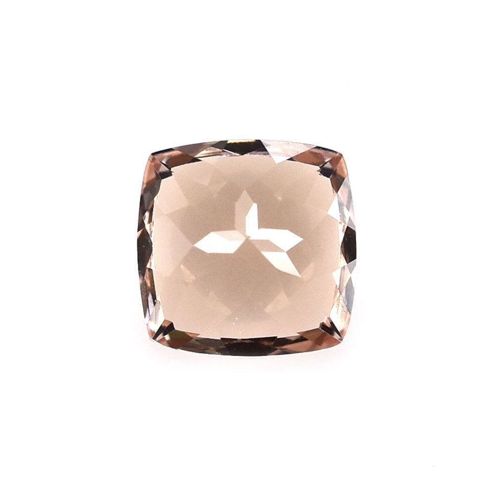 PEACH MORGANITE CUT CUSHION (AA/SI) 8X8MM 2.20 Cts.