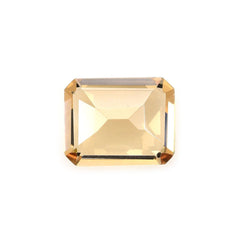 PEACH MORGANITE CUT OCTAGON (AAA/DARK) (YELLOWISH) 9X7MM 1.75 Cts.