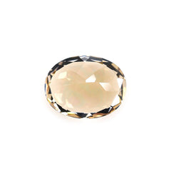 PEACH MORGANITE CUT OVAL (AA/CLEAN) (YELLOWISH) 9X7MM 1.88 Cts.