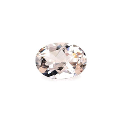 PEACH MORGANITE CUT OVAL (AAA/SI) 7X5MM 0.57 Cts.