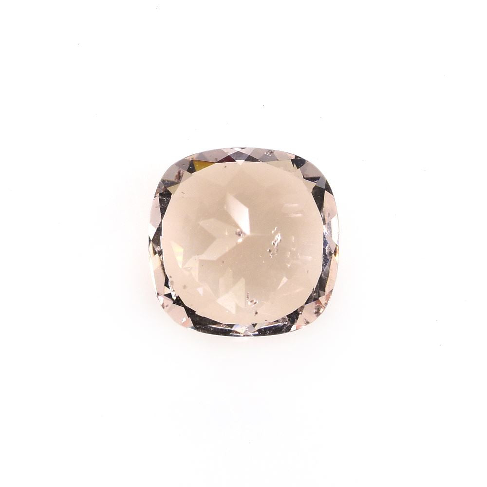 PEACH MORGANITE CUT CUSHION (AA/SI) 9.00X9.00 MM 2.63 Cts.