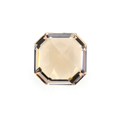 PEACH MORGANITE ASSCHER CUT OCTAGON (YELLOWISH) (AA/CLEAN) 8.00X8.00 MM 2.10 Cts.