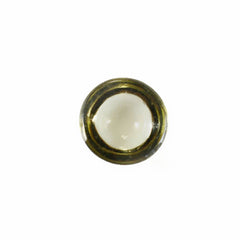 OLIVE QUARTZ ROUND CAB 5MM 0.53 Cts.