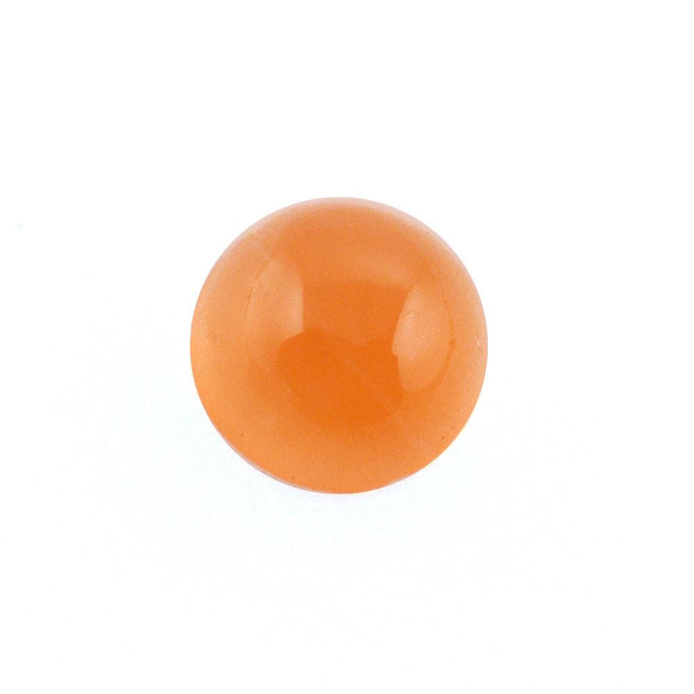 ORANGE MOONSTONE ROUND CAB 4MM 0.27 Cts.