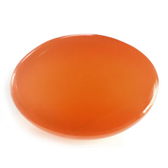 ORANGE MOONSTONE OVAL CAB 14X10MM 7.41 Cts.