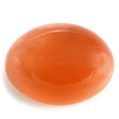 ORANGE MOONSTONE OVAL CAB 16X12MM 11.27 Cts.