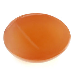 ORANGE MOONSTONE OVAL CAB 16X12MM 11.27 Cts.