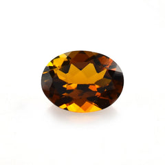 ORANGE TOURMALINE CUT OVAL (DARK)(SI) 9.00X7.00 MM 1.60 Cts.