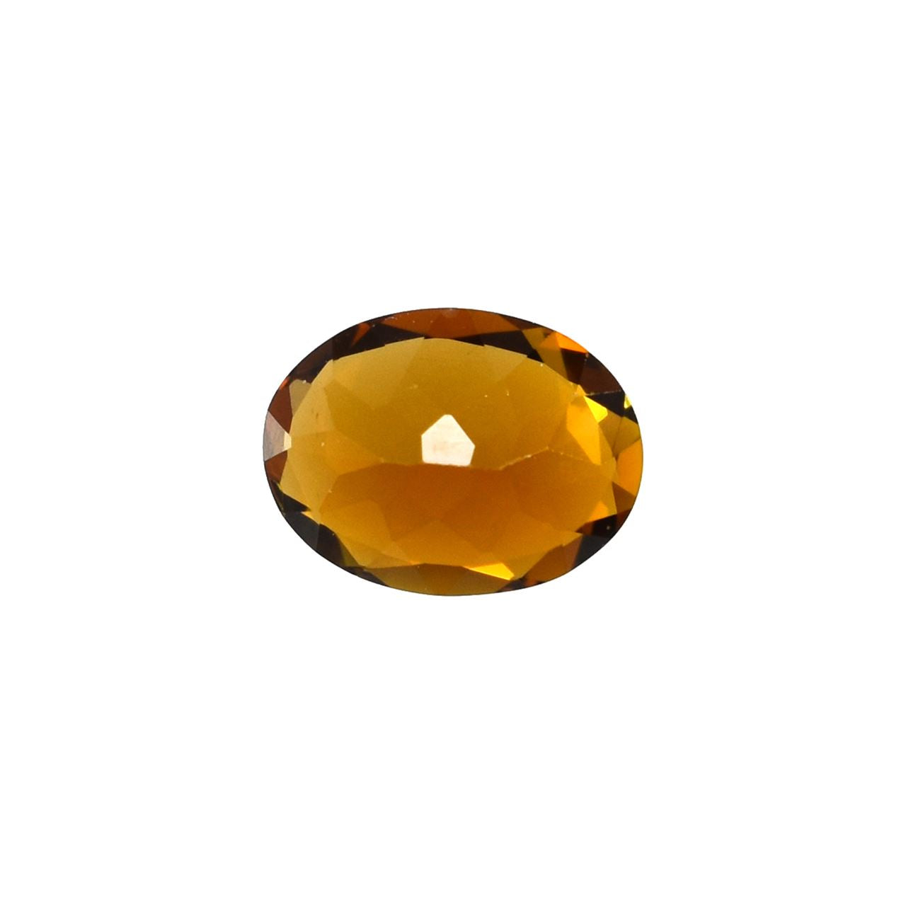 ORANGE TOURMALINE CUT OVAL (DARK)(SI) 9.00X7.00 MM 1.60 Cts.