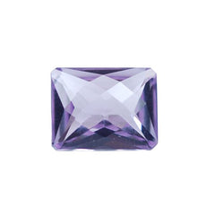 PINK AMETHYST SPECIAL CHECKER OCTAGON 10X8MM 2.90 Cts.