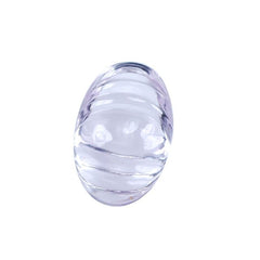 PINK AMETHYST LENTIL OVAL WITH CARVING 15X10MM 6.43 Cts.