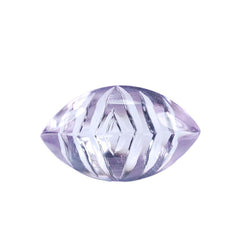 PINK AMETHYST BUFFTOP CONCAVE BACK MARQUISE 20X12MM 9.50 Cts.