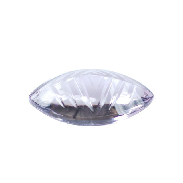 PINK AMETHYST BUFFTOP CONCAVE BACK MARQUISE 20X12MM 9.50 Cts.