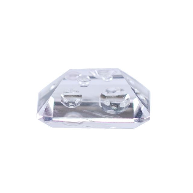 PINK AMETHYST SUPPER BUBBLE OCTAGON 16X12MM 9.49 Cts.
