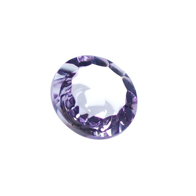 PINK AMETHYST CONCAVE CONE ROUND 10MM 3.23 Cts.