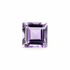 PINK AMETHYST PRINCESS CUT SQUARE 4MM 0.3 Cts.