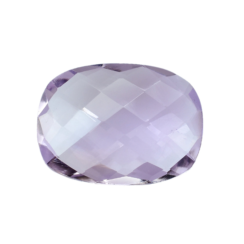PINK AMETHYST BRIOLETTE CUSHION 20X15MM 13.37 Cts.