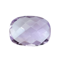 PINK AMETHYST BRIOLETTE CUSHION 20X15MM 13.37 Cts.