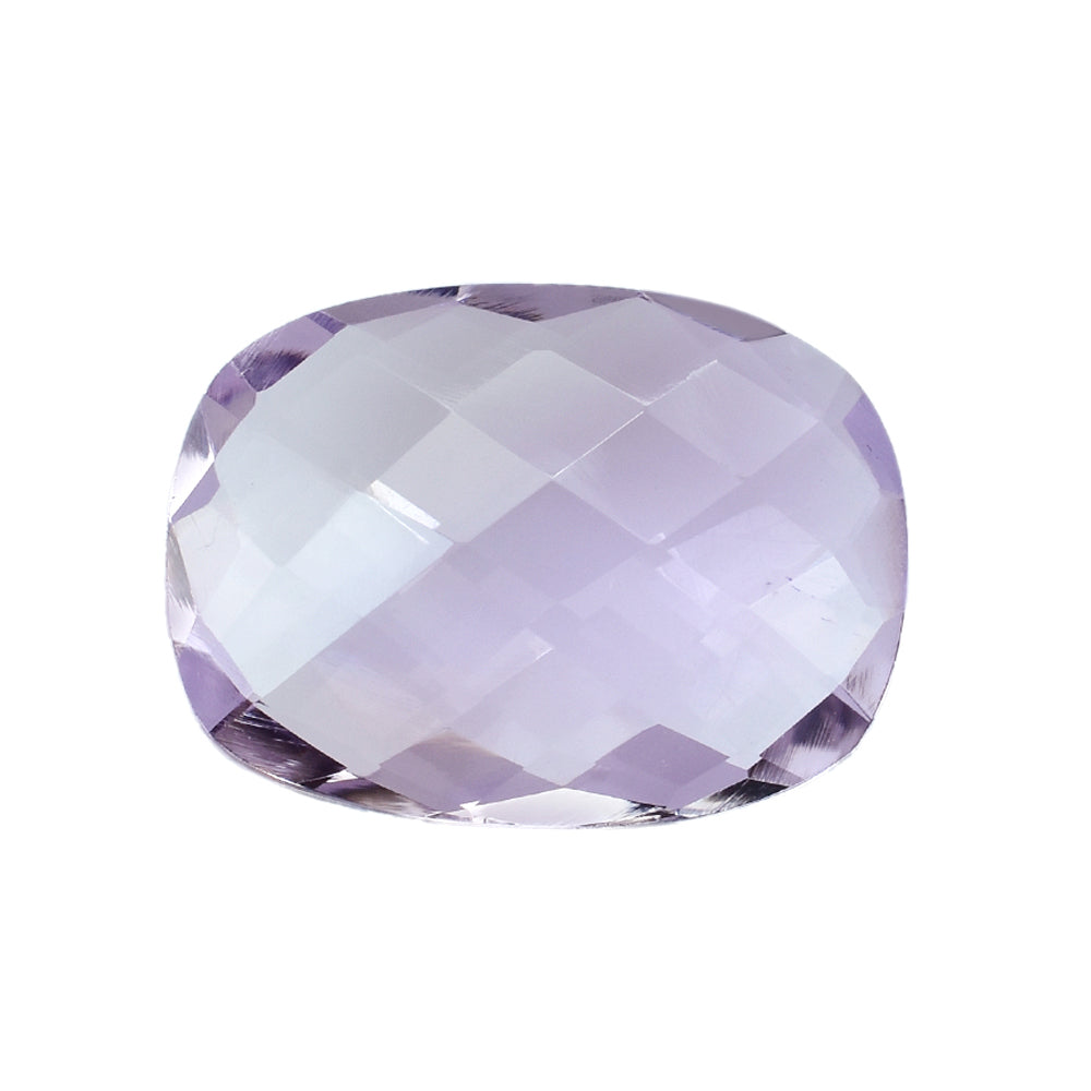 PINK AMETHYST BRIOLETTE CUSHION 20X15MM 13.37 Cts.
