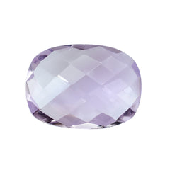 PINK AMETHYST BRIOLETTE CUSHION 20X15MM 13.37 Cts.