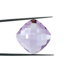 PINK AMETHYST BRIOLETTE CUSHION 18.00MM 14.48 Cts.