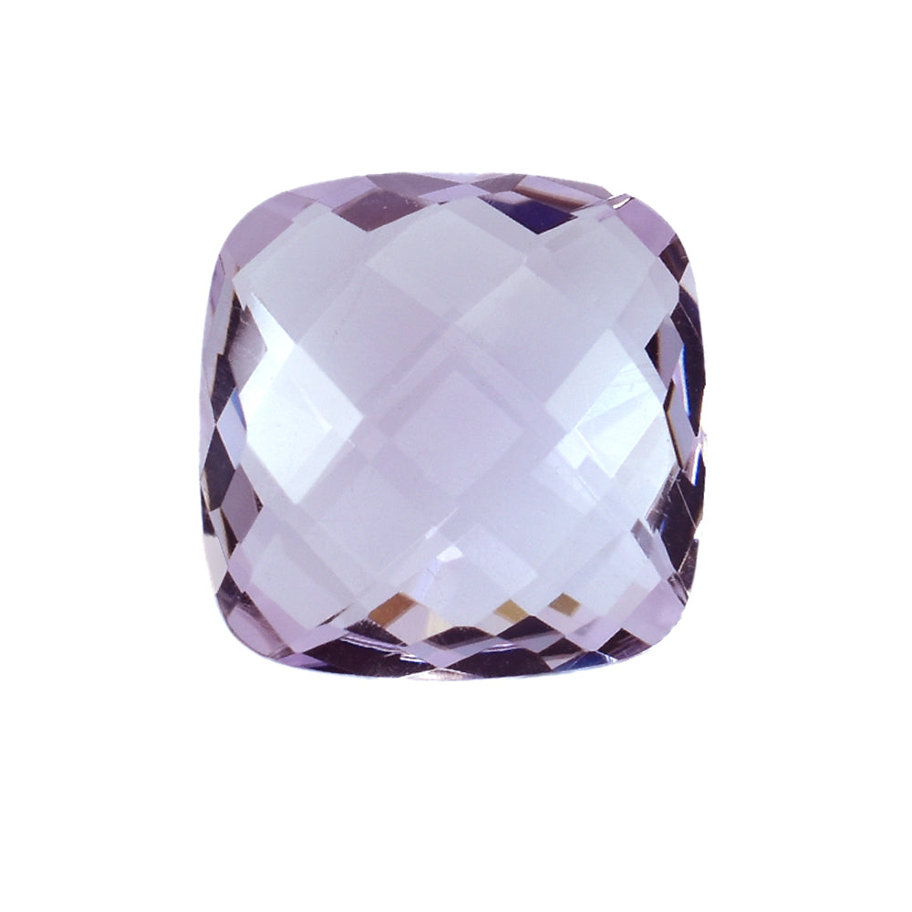 PINK AMETHYST BRIOLETTE CUSHION 12.00MM 5.90 Cts.