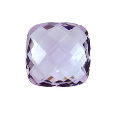 PINK AMETHYST BRIOLETTE CUSHION 12.00MM 5.90 Cts.