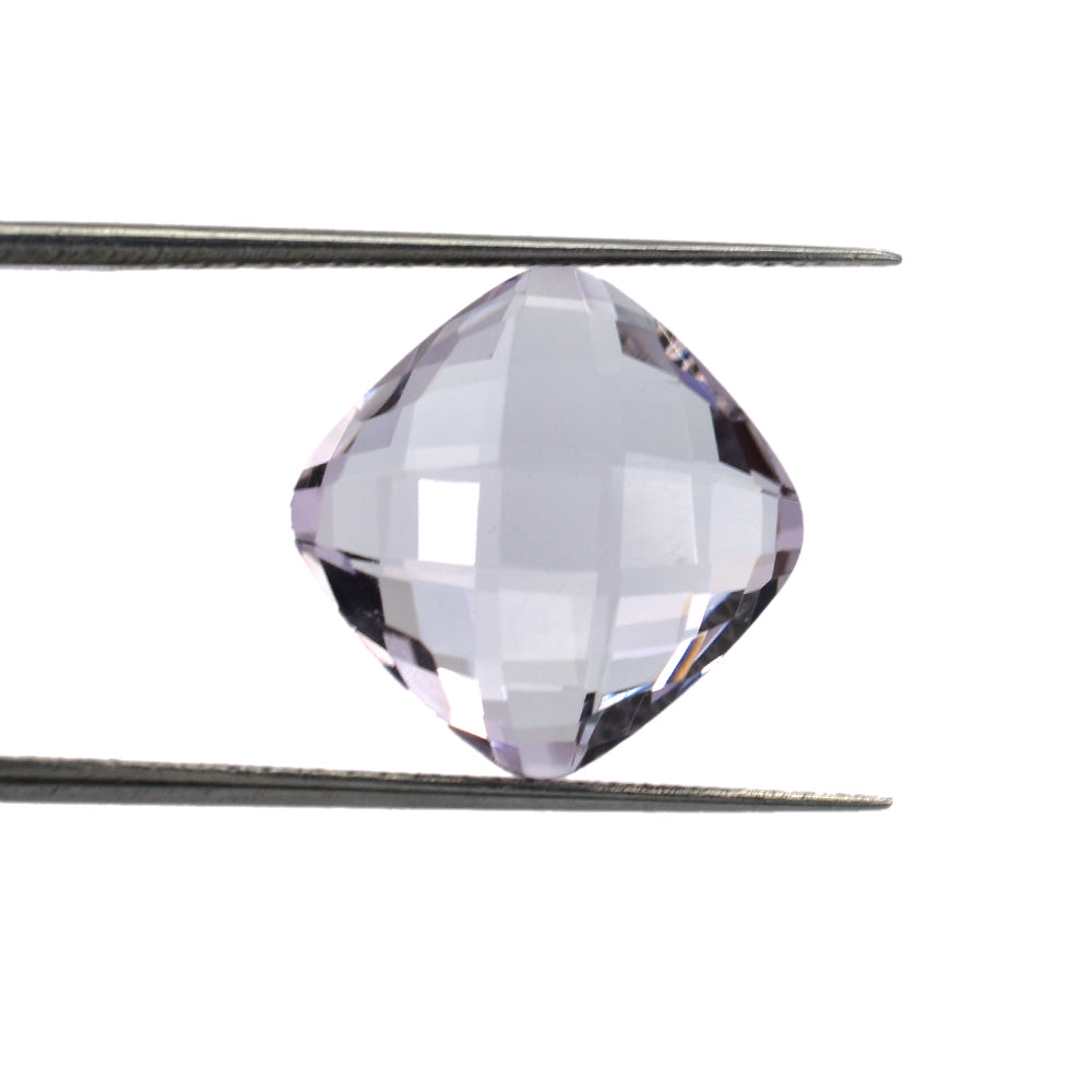 PINK AMETHYST BRIOLETTE CUSHION 12.00MM 5.90 Cts.