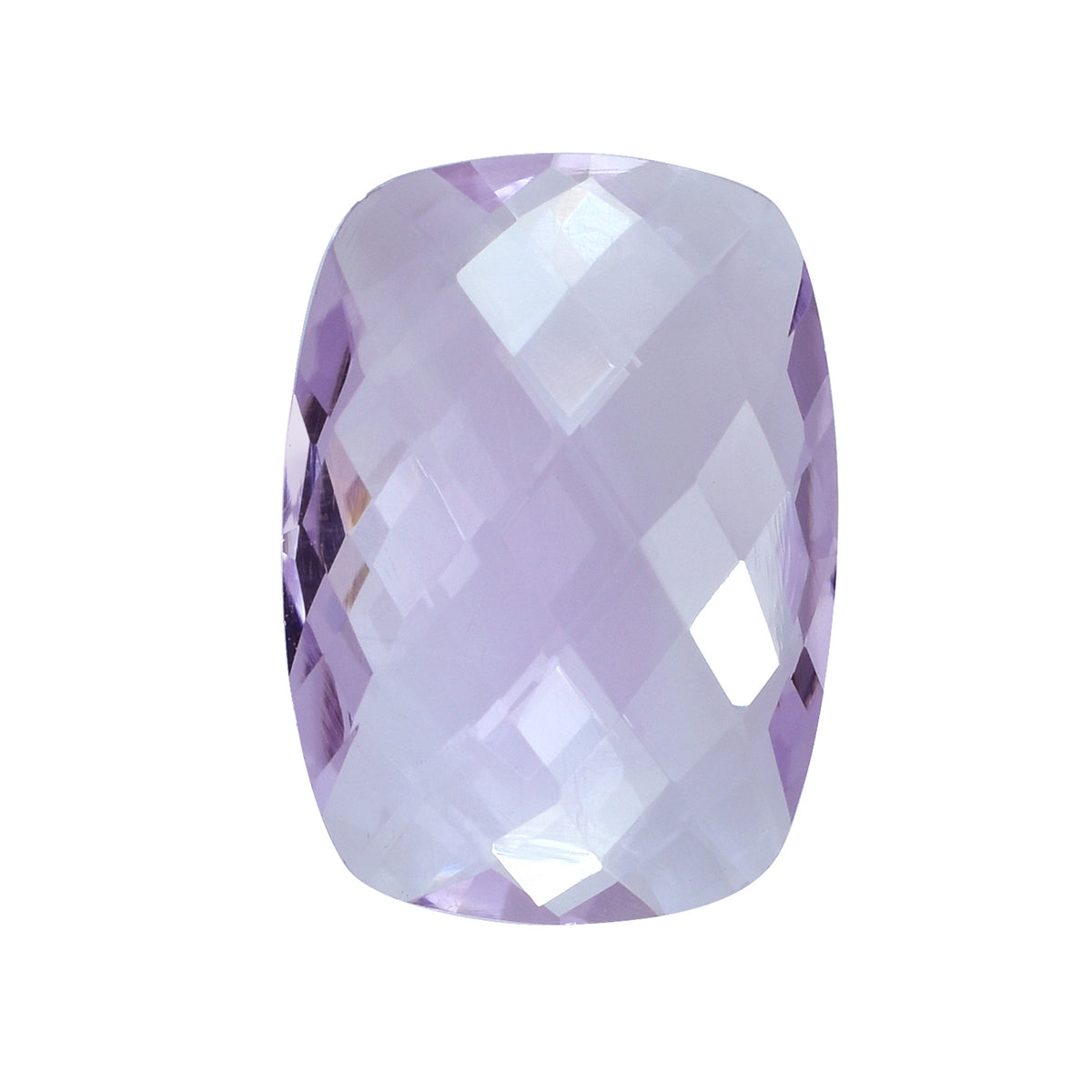 PINK AMETHYST BRIOLETTE CUSHION 18X13MM 9.06 Cts.