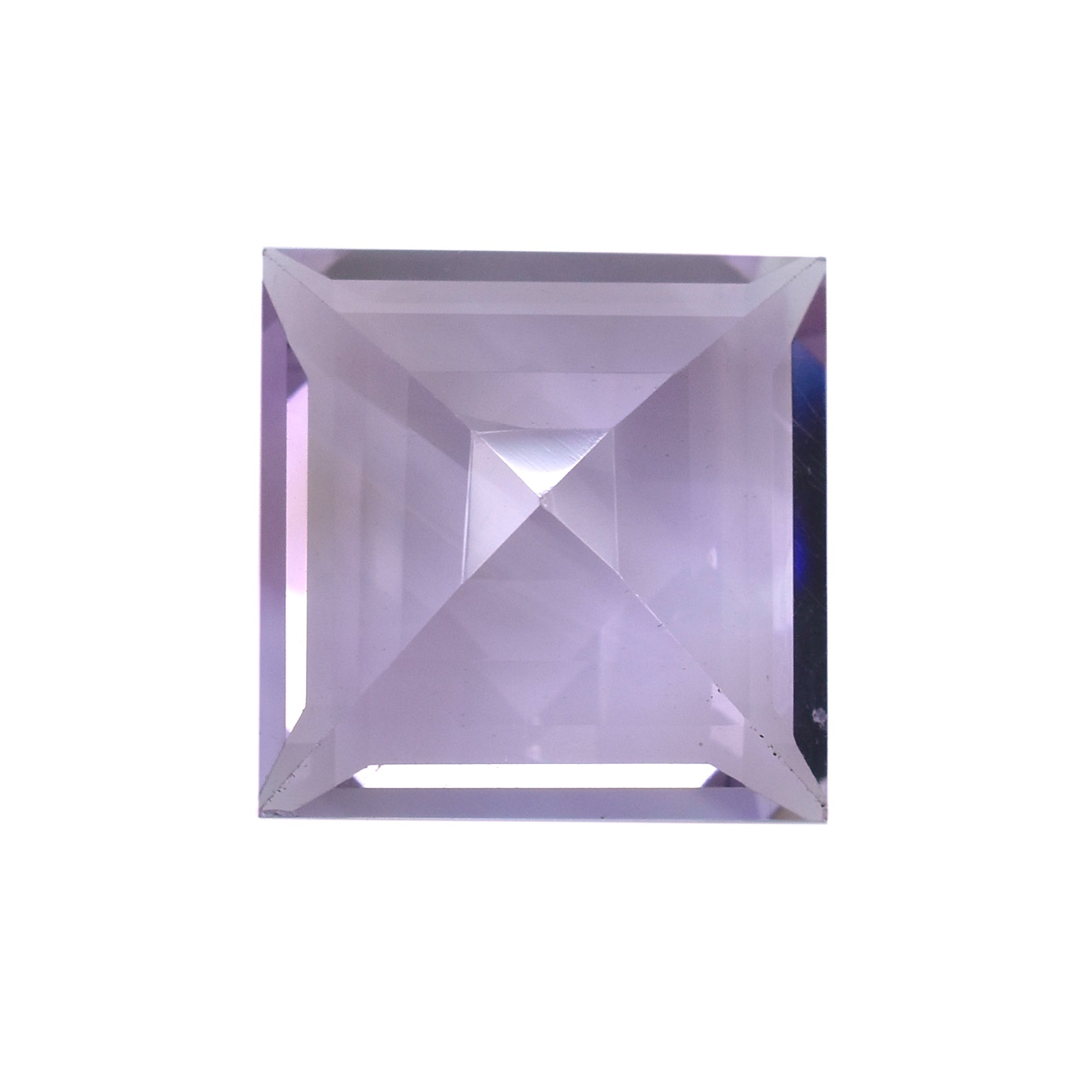 PINK AMETHYST CUT SQUARE 13MM 9.17 Cts.