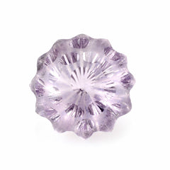 PINK AMETHYST UMBRELLA CUT ROUND 14MM 9.39 Cts.