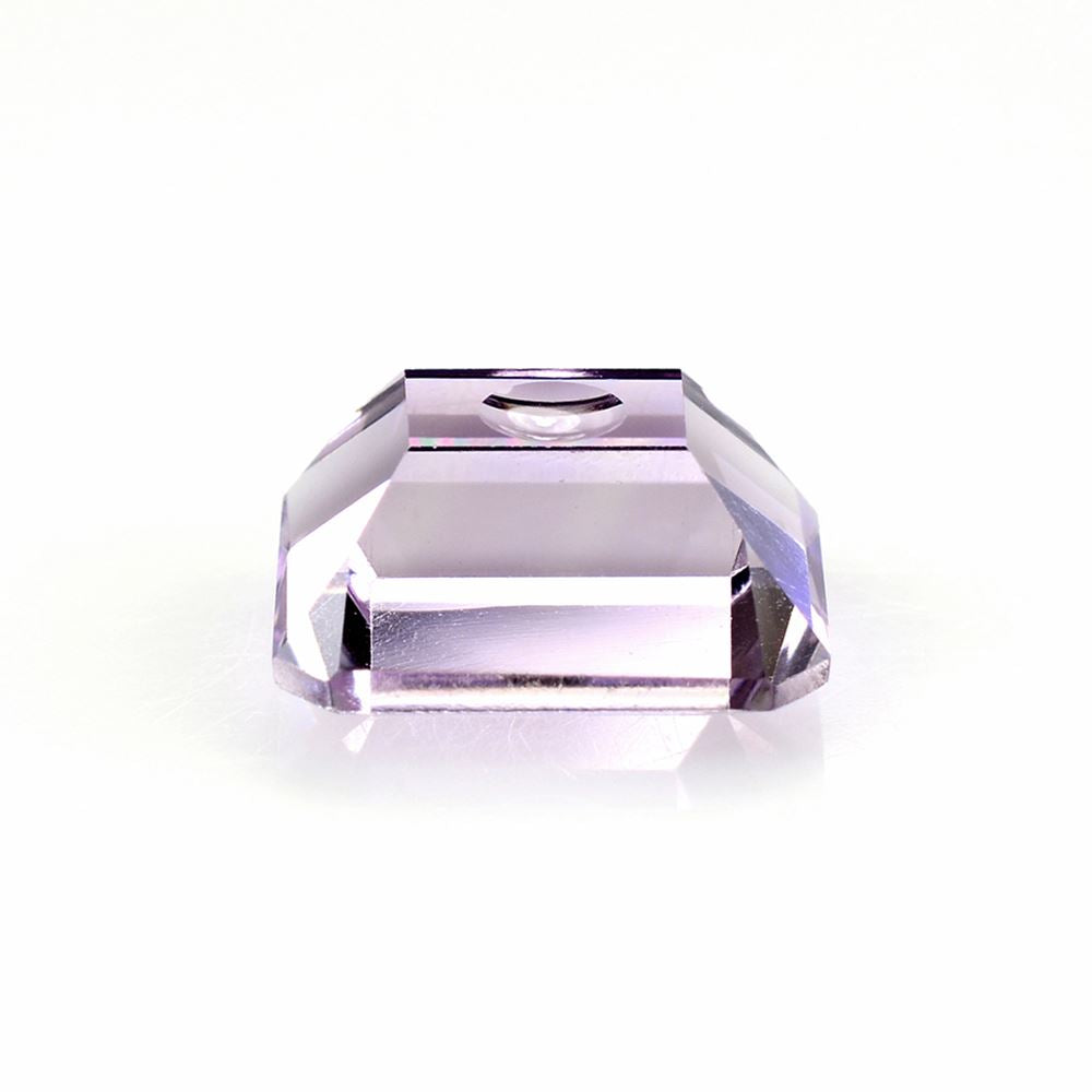 PINK AMETHYST MIRROR CUT BUBBLY OCTAGON 12X10MM 5.75 Cts.