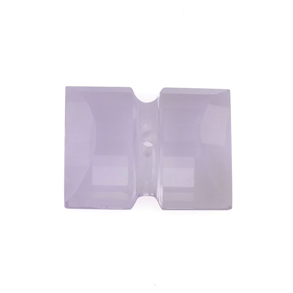 PINK AMETHYST BAGUETTES CAB WITH CARVED BELT 16X12MM 8.1 Cts.