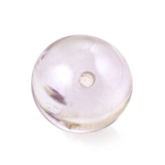 PINK AMETHYST PLAIN BALLS (HALF DRILL) 8MM 3.52 Cts.