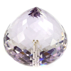 PINK AMETHYST ONION DROPS (HALF DRILL 1.20MM)  18X17MM 32.72 Cts.