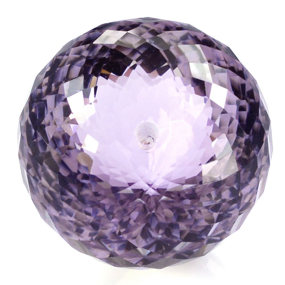 PINK AMETHYST ONION DROPS (HALF DRILL 1.20MM)  18X17MM 32.72 Cts.