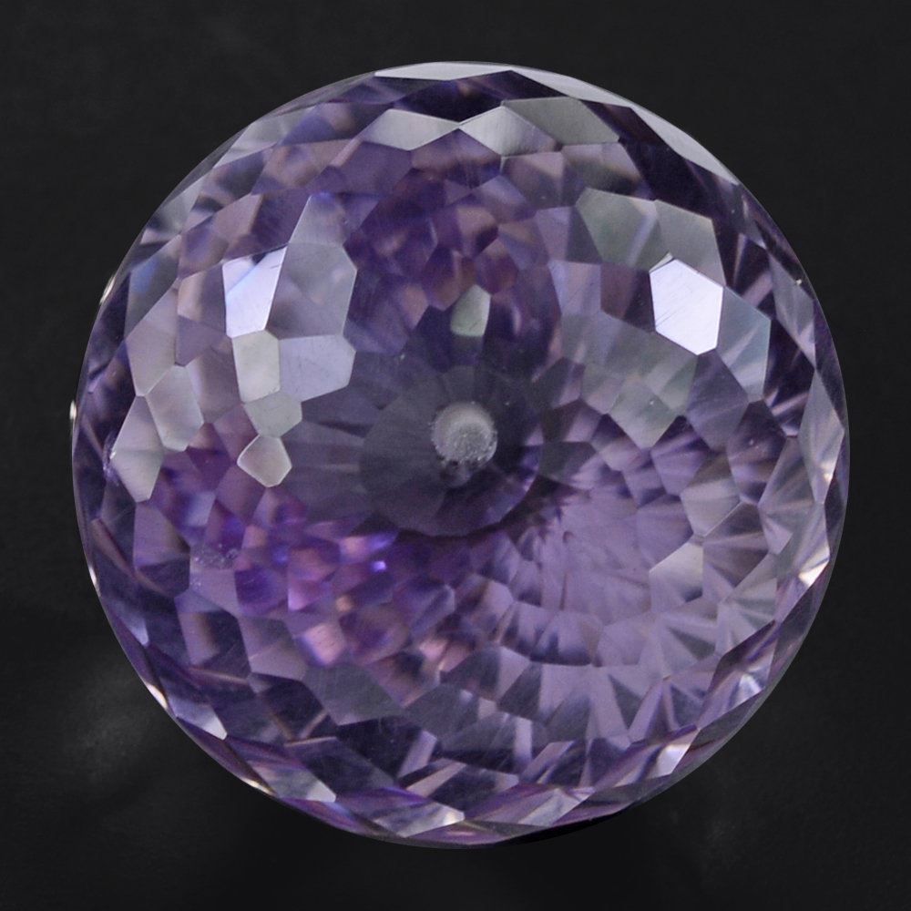 PINK AMETHYST ONION DROPS (HALF DRILL 1MM)  18MM 36.10 Cts.