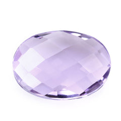 PINK AMETHYST BRIOLETTE OVAL 14X10MM 6.27 Cts.
