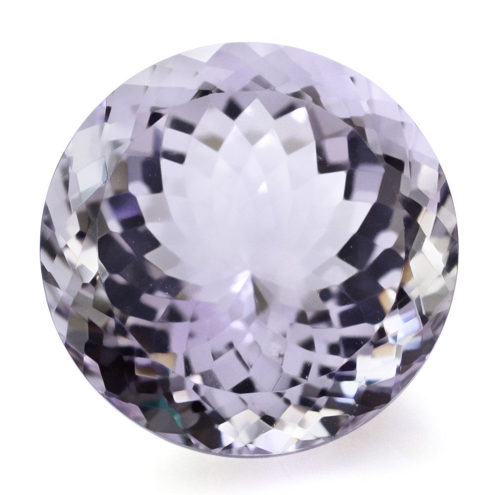 PINK AMETHYST NIRVANA CUT ROUND (DES#81) 15MM 12.00 Cts.