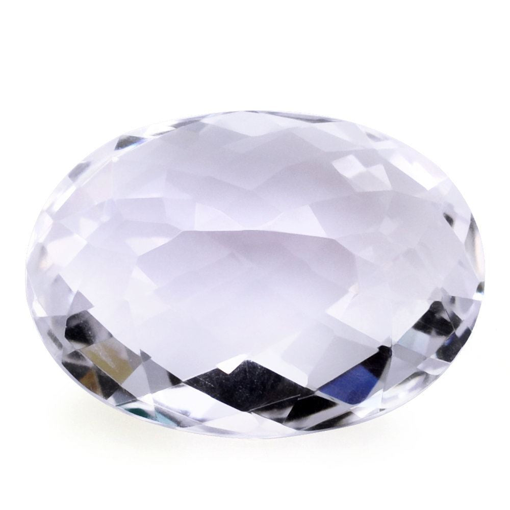 PINK AMETHYST CHECKER CUT OVAL (LITE) 20X15MM 14.90 Cts.