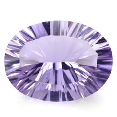 PINK AMETHYST CONCAVE CUT OVAL (DES#73) 16X12MM 8.60 Cts.