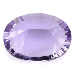 PINK AMETHYST CONCAVE CUT OVAL (DES#73) 16X12MM 8.60 Cts.