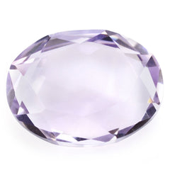 PINK AMETHYST BOTH SIDE TABLE CUT OVAL 16X12MM 8.71 Cts.