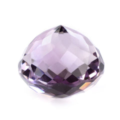 PINK AMETHYST PORTUGUESE CUT ROUND (DES#34) 12MM 8.68 Cts.