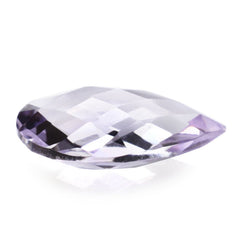 PINK AMETHYST BRIOLETTE PEAR 15X10MM 4.29 Cts.