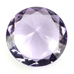 PINK AMETHYST DIAMOND CUT ROUND 16MM 12.23 Cts.