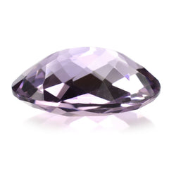 PINK AMETHYST CHECKER CUT OVAL 20X15MM 15.65 Cts.