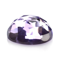 PINK AMETHYST ROSE CUT ROUND CAB 15MM 10.75 Cts.