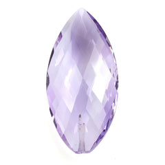 PINK AMETHYST BRIOLETTE MARQUISE (HALF DRILL 1.00MM) 31.50X15MM 18.90 Cts.
