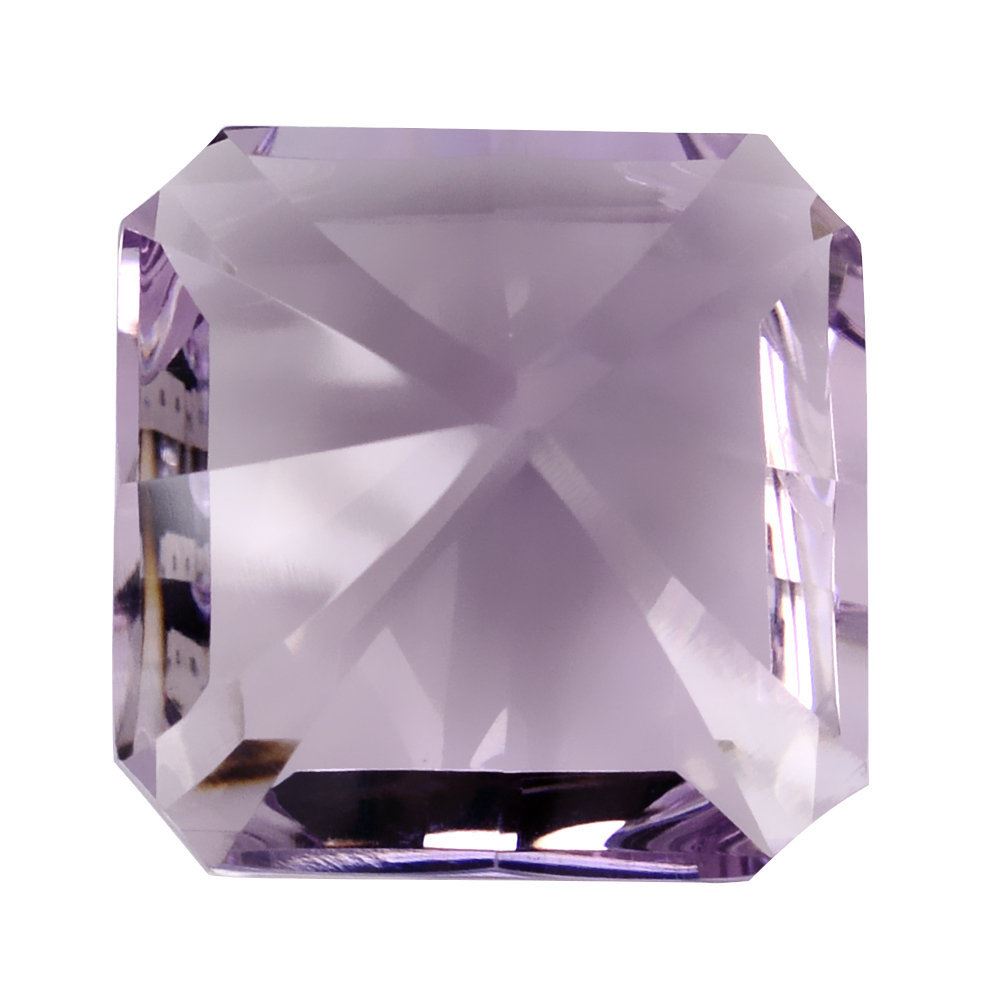 PINK AMETHYST ASCHER CONCAVE SQUARE OCTAGON (DES#139) 15MM 14.20 Cts.